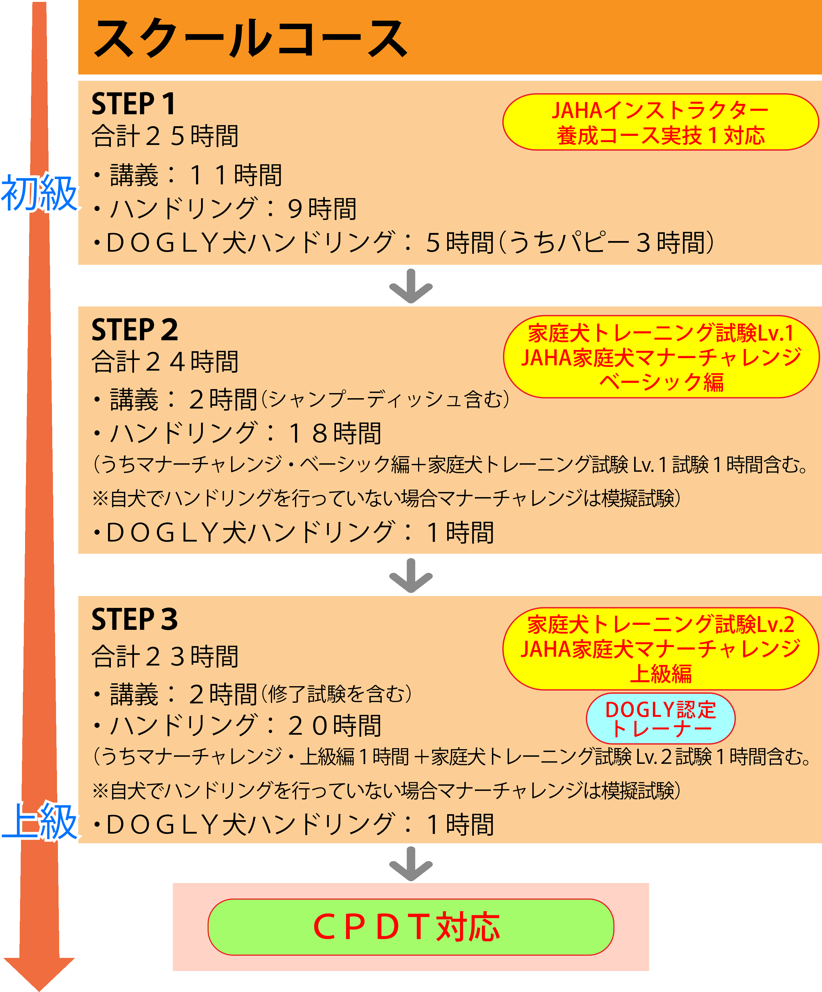 スクールコースの概要