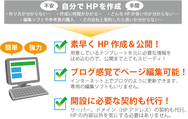 おすすめできる3つのポイント!